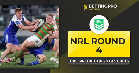 nrl round 4 predictions